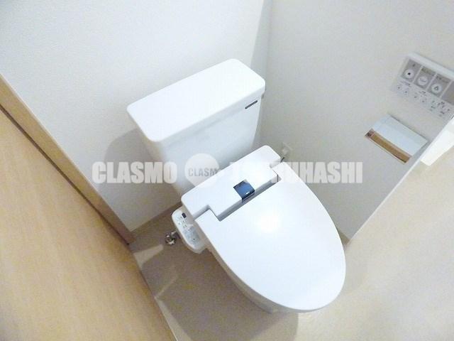 トイレ　ウォシュレット付きのトイレ♪