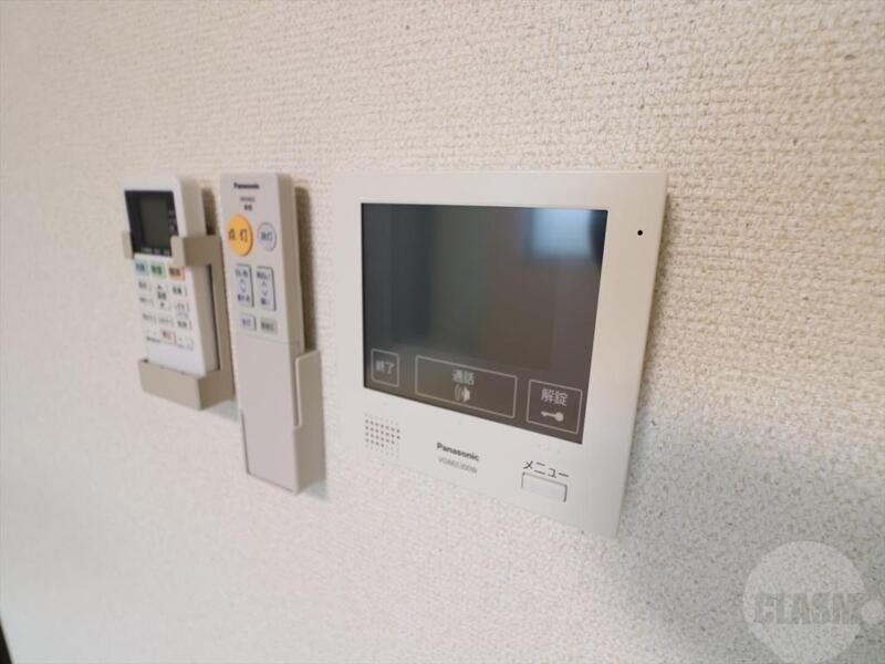 セキュリティ　モニター付きインターフォンで安心