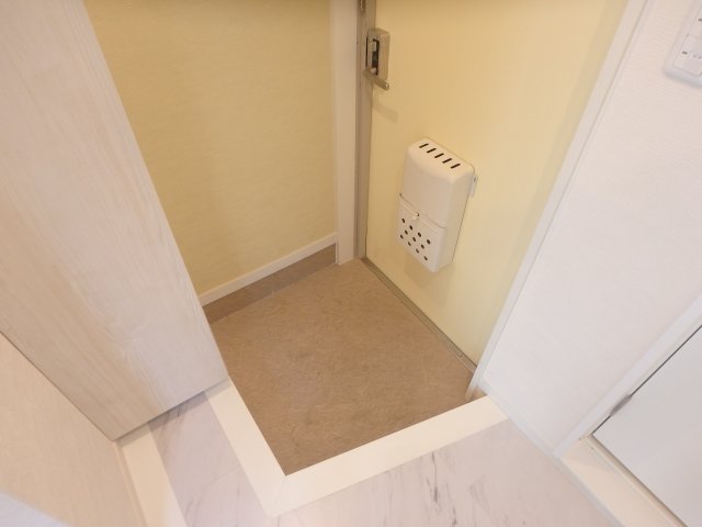 玄関　収納もある玄関です