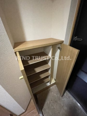 収納　収納があります