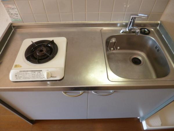 キッチン　ガスコンロ1口