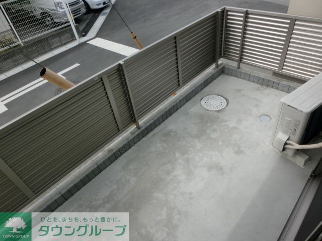 バルコニー　広いバルコニーあり