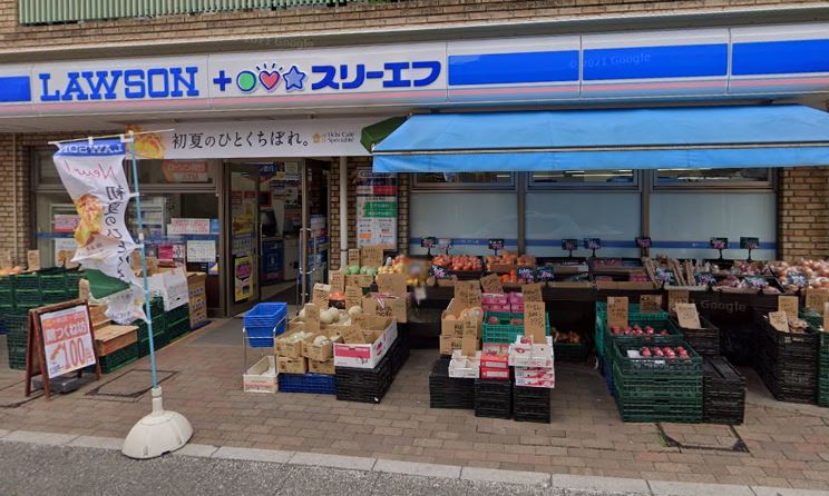 コンビニ　ローソン・スリーエフ 松陰神社駅前店（コンビニ）まで292m
