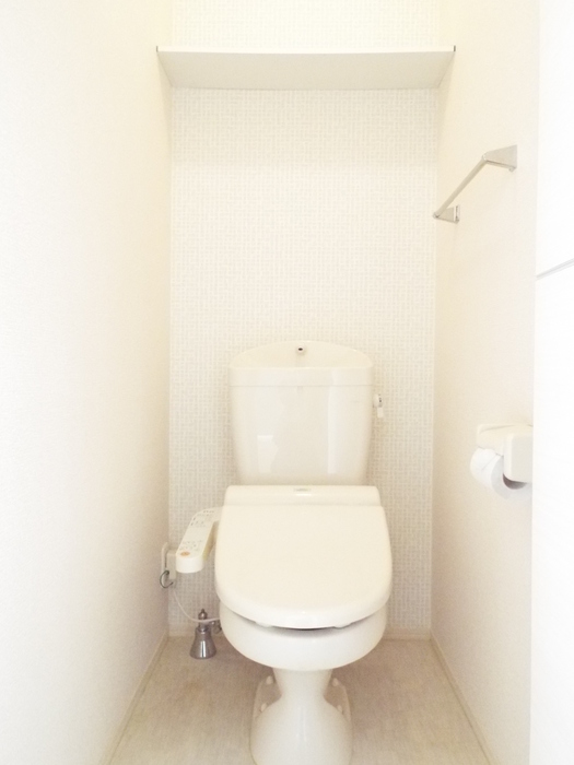 トイレ　ゆったりとした空間のトイレです
