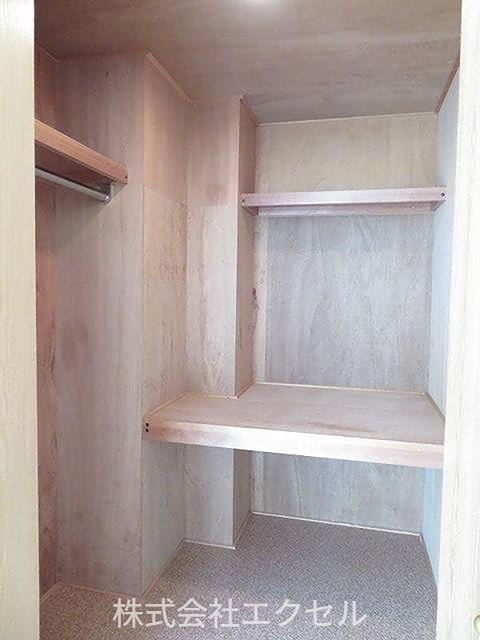 収納　収納完備でお部屋を広くお使いいただけます。