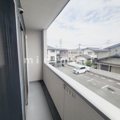 バルコニー　※写真は別号室のものですので現状優先とさせていただきます