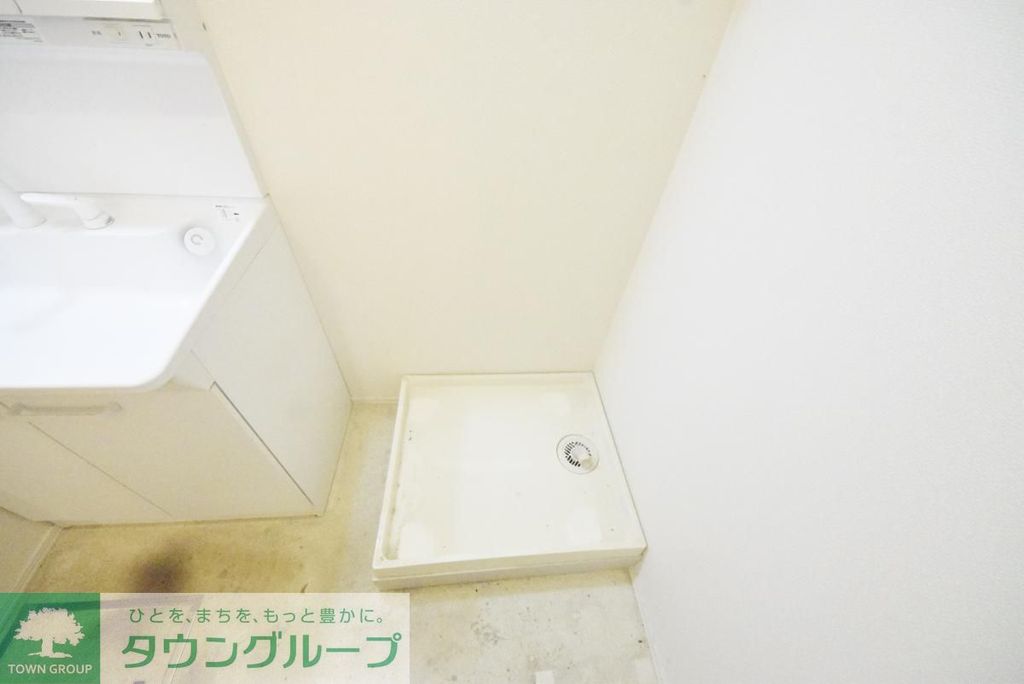 洗面設備　室内洗濯機置き場