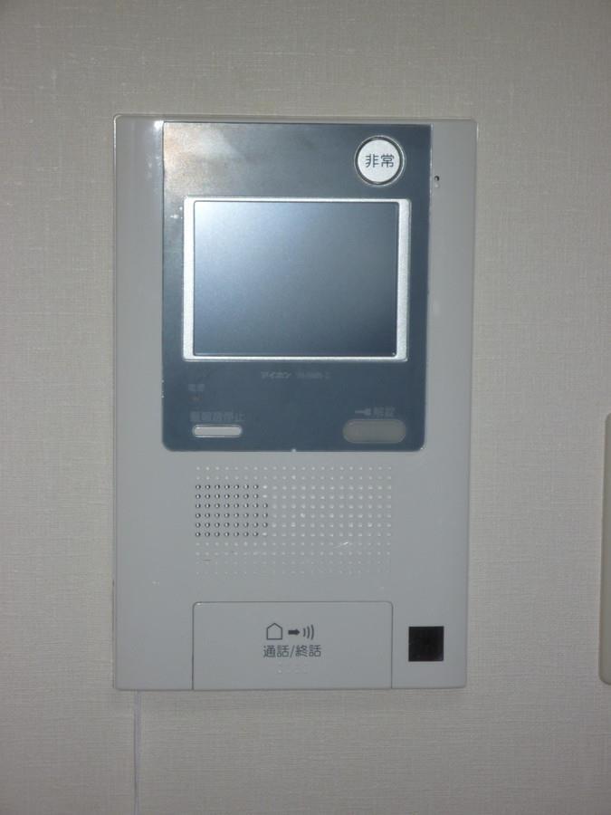 セキュリティ　TVモニタインターホン