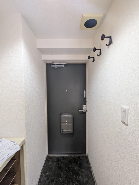 玄関　※クリーニング中のお写真です。