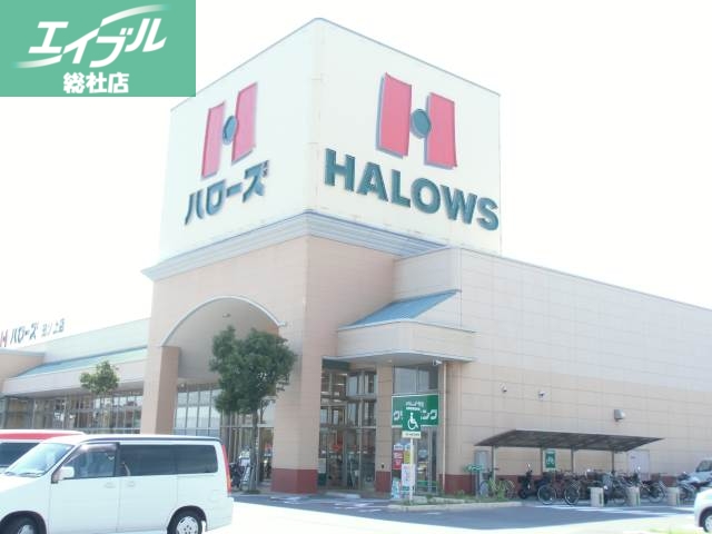 スーパー　ハローズ田ノ上店（スーパー）まで656m