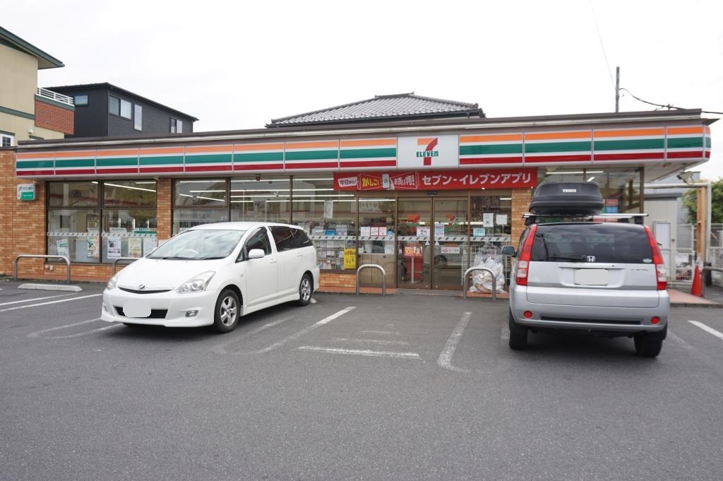 コンビニ　セブンイレブン 鳩ケ谷緑町1丁目店（コンビニ）まで421m