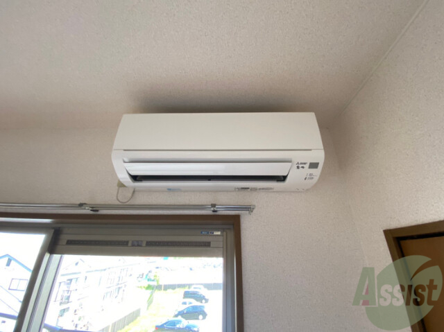 その他設備　エアコンが設置されているので、入居日から利用できます。