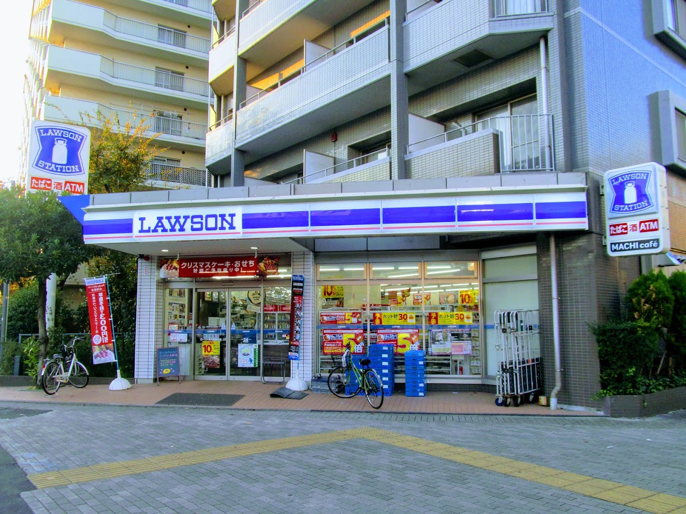 コンビニ　ローソン東大島駅前店（コンビニ）まで277m