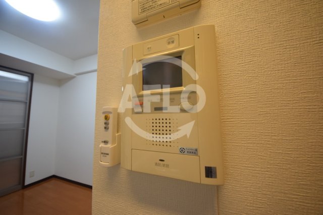 セキュリティ　マスターズレジデンス道頓堀II　TVモニター付きインターホン