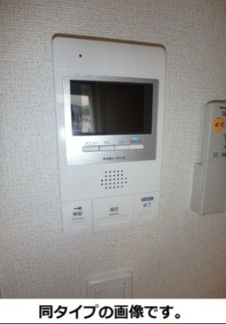 セキュリティ　室内モニター付きインターホン