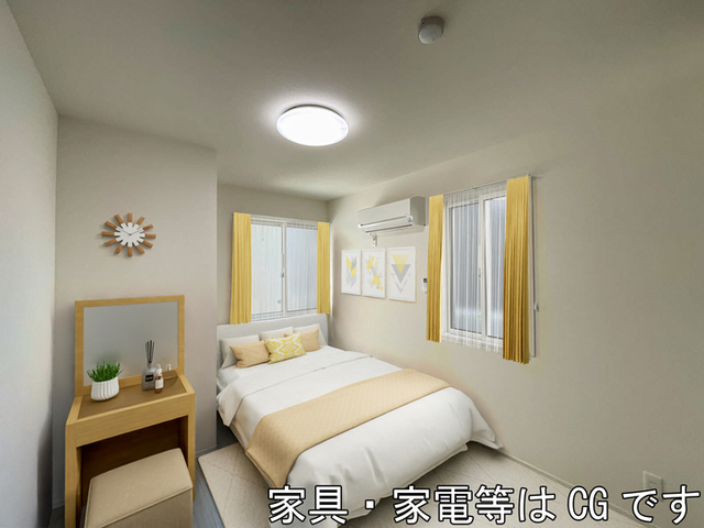 居室・リビング　家具・家電はＣＧです