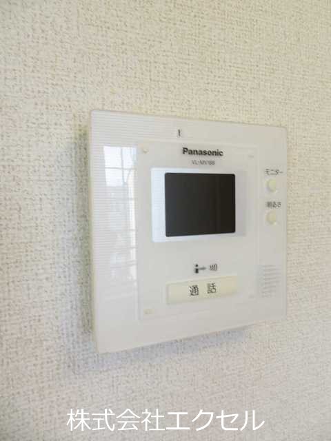 セキュリティ　来訪者の姿を確認できます。