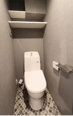 トイレ　ゆったりとした空間のトイレです