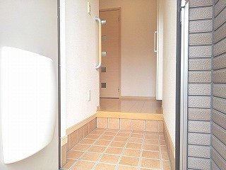 玄関　毎日通る玄関はこちらです