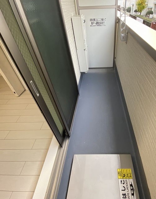バルコニー　同一施工会社同一仕様写真