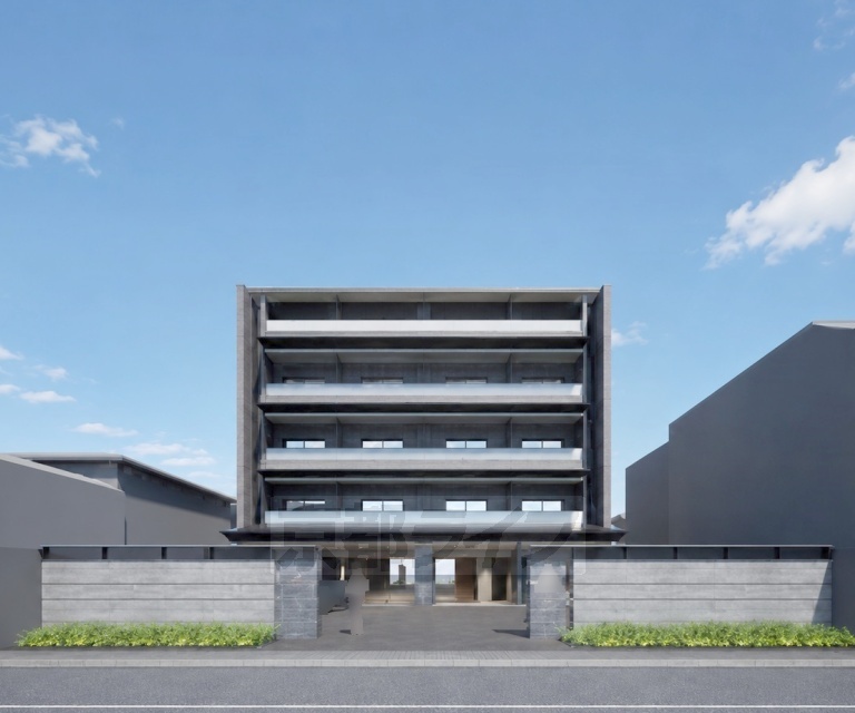 建物外観　ＣＧによる完成イメージパースです