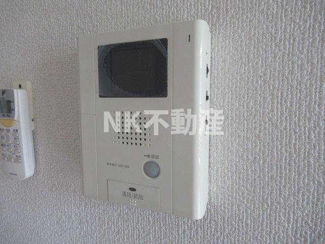 セキュリティ　モニターフォンです