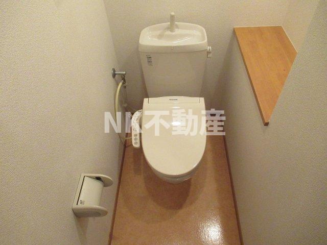 トイレ　ゆったりとした空間のトイレです