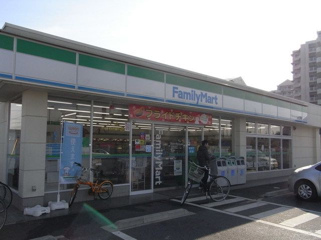 コンビニ　ファミリーマート千葉矢作町店（コンビニ）まで870m