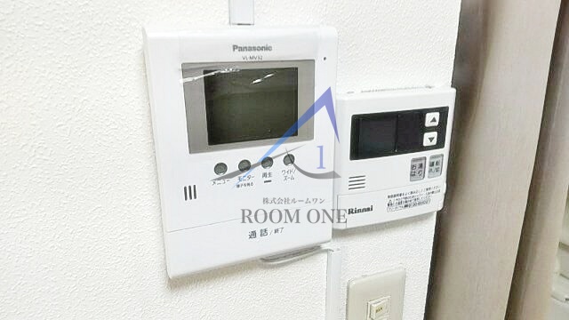 セキュリティ　モニター付インターホンです。