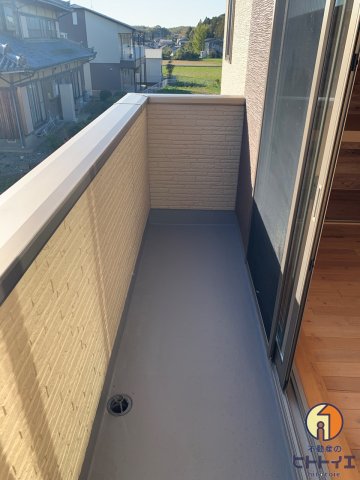 バルコニー　広々としたバルコニーです