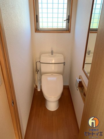 トイレ　ゆったりとした空間のトイレです