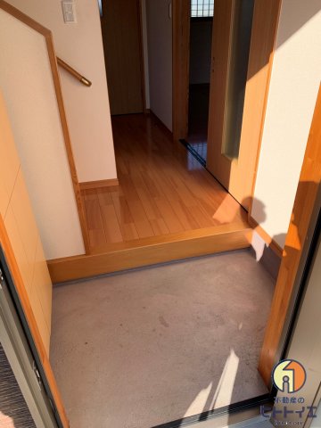 玄関　ゆったりとした玄関です
