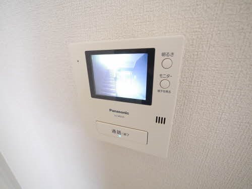 セキュリティ　顔が見えて安心ですね