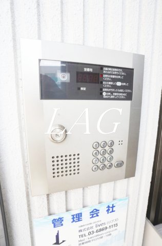 セキュリティ　オートロックです。
