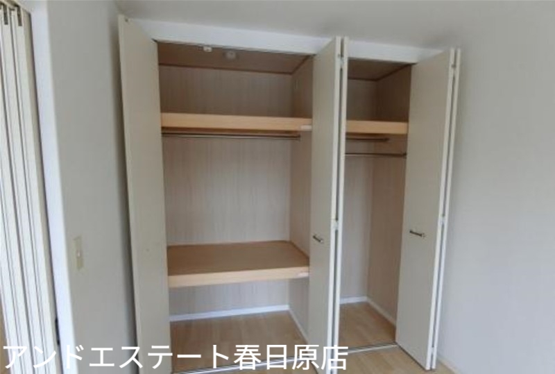 収納　収納も各部屋にあります