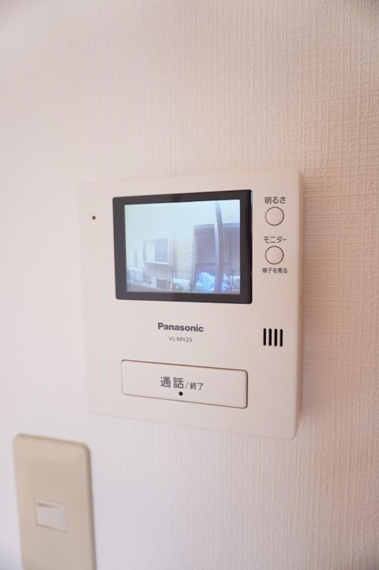 セキュリティ　来客時に便利なＴＶモニターホン