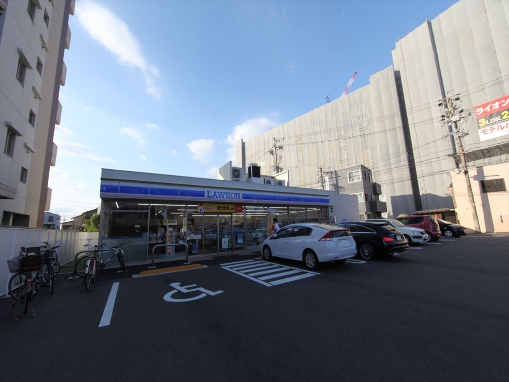 コンビニ　ローソン 守山ひょうたん山店（コンビニ）（コンビニ）まで80m