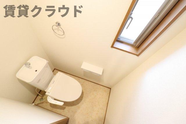 トイレ　ゆったりとした空間のトイレです