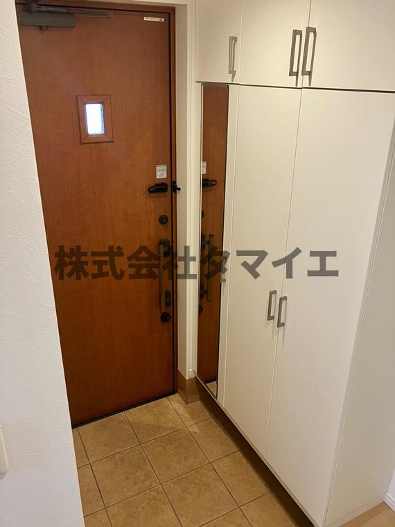 玄関　シンプルで使いやすい玄関です