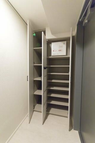 収納　大きなスペースがあり、収納には困りません