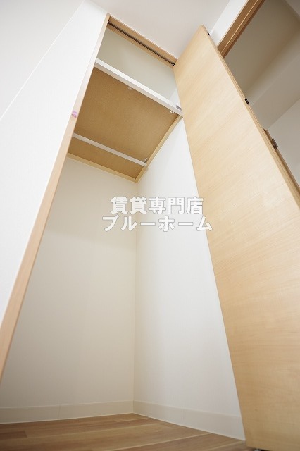 収納　クローゼット！