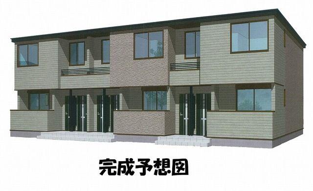 建物外観　完成予想建物外観です。