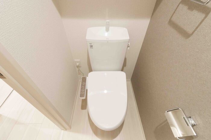 トイレ　ゆったりとした空間のトイレです