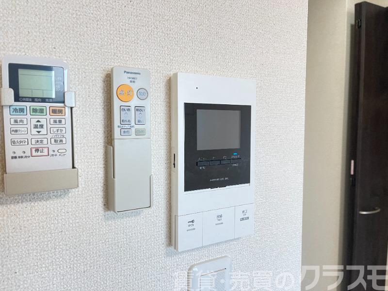 セキュリティ　来訪者が確認できるモニターホン♪