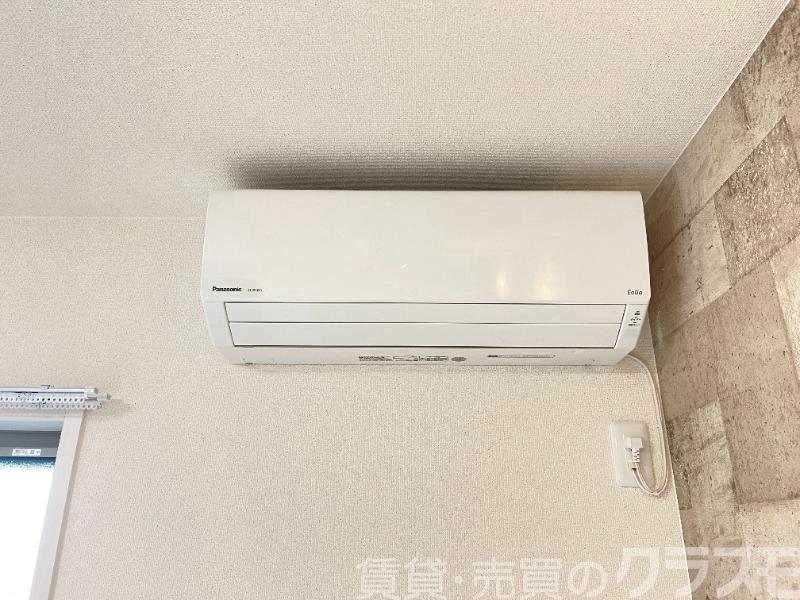 その他設備　エアコンは欠かせません♪