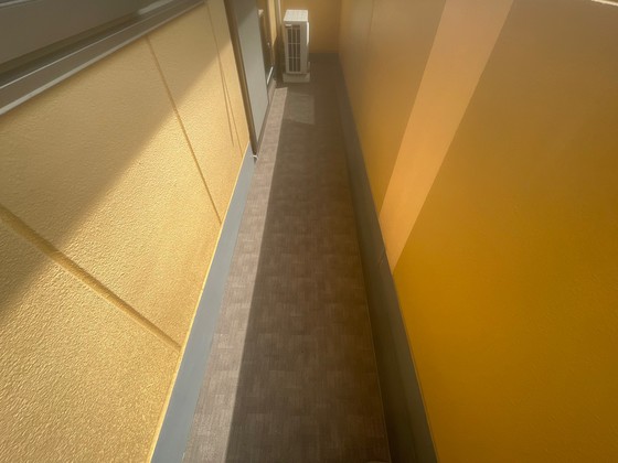 バルコニー　※別部屋の写真です