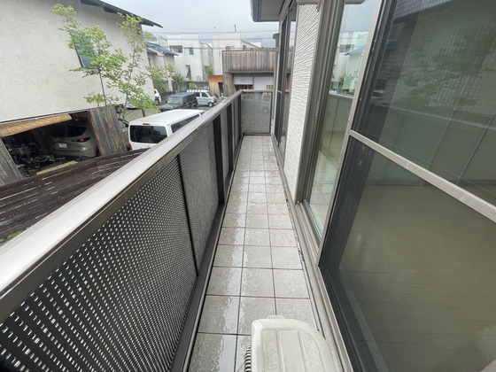 バルコニー　※別部屋の写真です