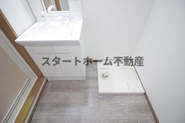 洗面設備　洗面所です