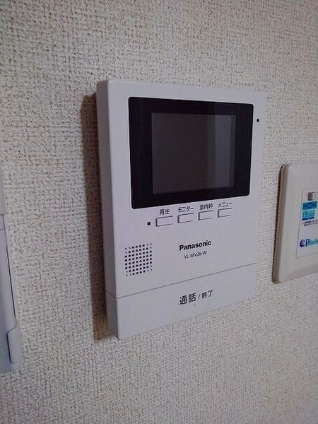セキュリティ　TVモニターホンでお客様のお顔も見えて安心です！