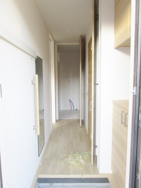 玄関　新築施工時
